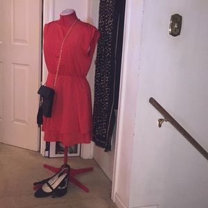 H&M Tiered Hem Cocktail Dress